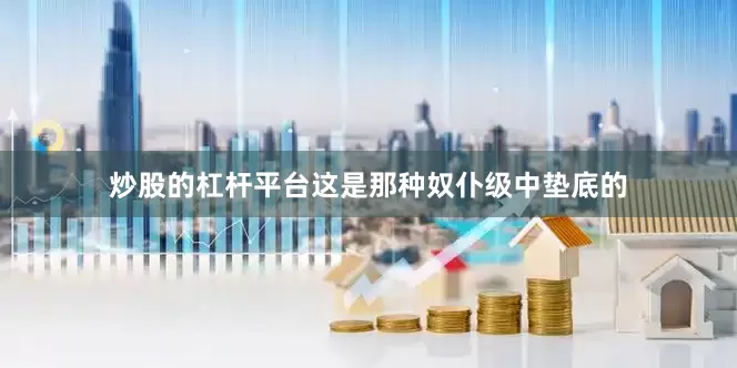 炒股的杠杆平台这是那种奴仆级中垫底的